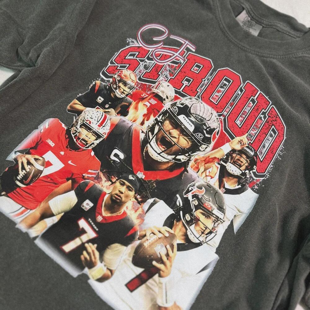 Stroud Houston Texas Football 90s Bootleg American Sports Fan Gift Unisex Shirt